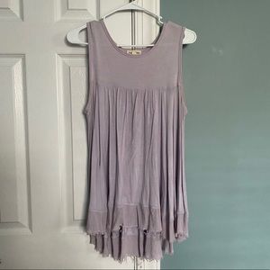 Anthropologie Lavender Tank